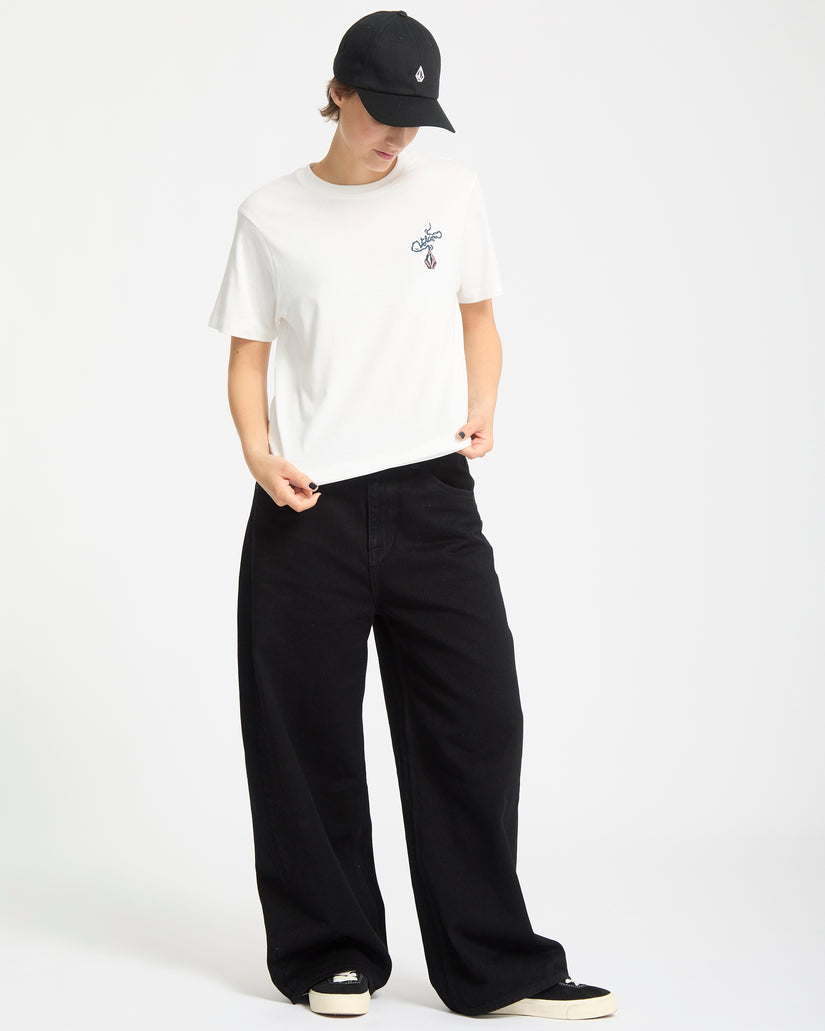 Radical Daze Up T-Shirt - Star White