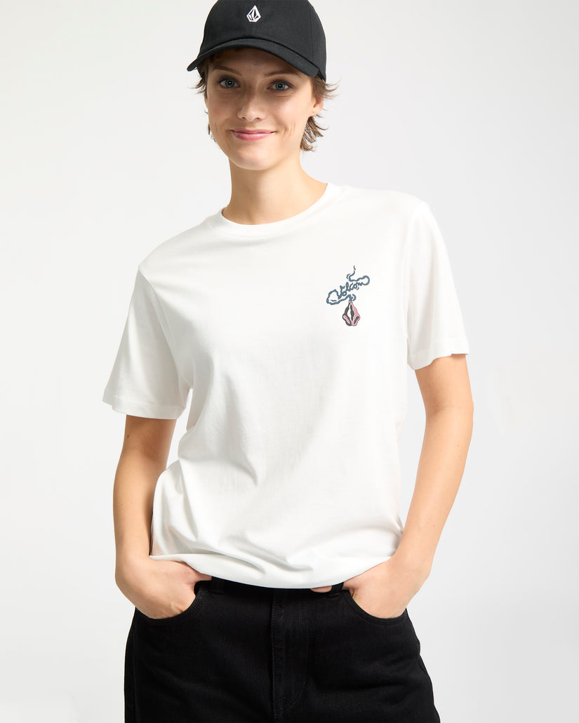 Radical Daze Up T-Shirt - Star White