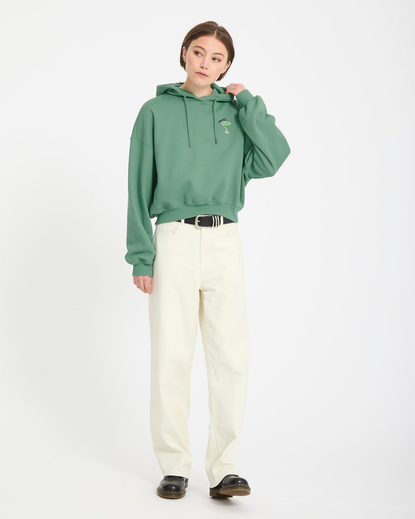 Mickey Mason Hoodie - Evergreen