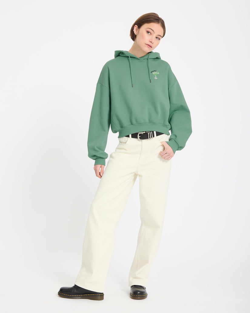 Mickey Mason Hoodie - Evergreen