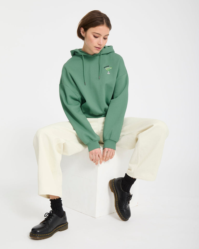 Mickey Mason Hoodie - Evergreen