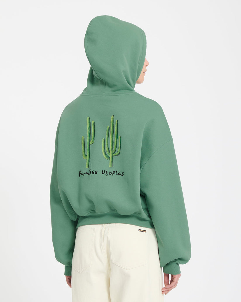 Mickey Mason Hoodie - Evergreen