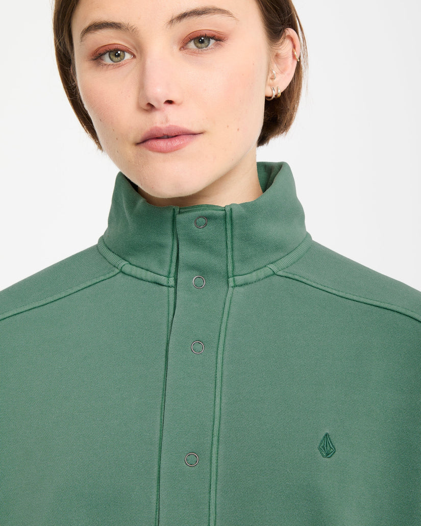 Reetrostone Up Sweatshirt - Evergreen