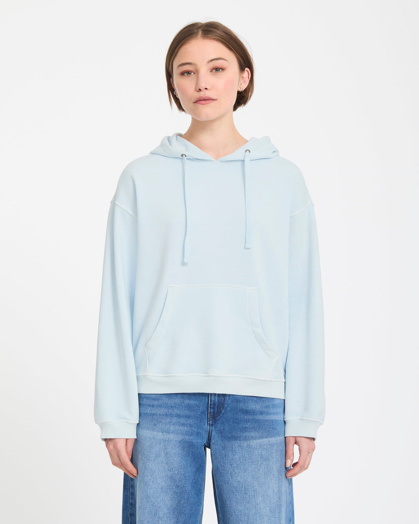 Stone Soft Hoodie - Light Blue Acid