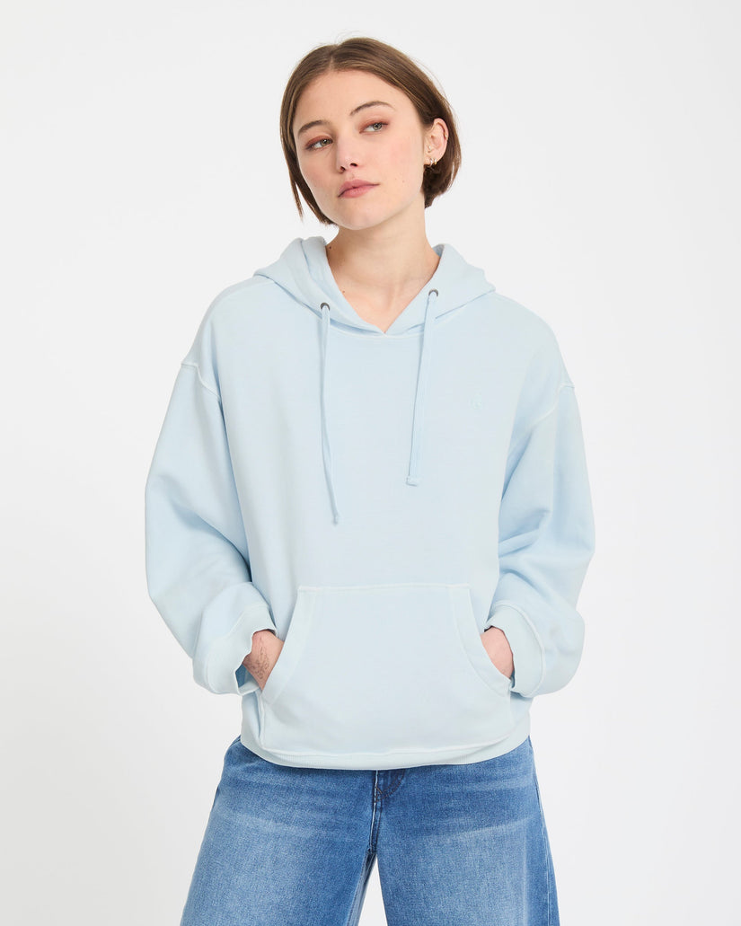 Stone Soft Hoodie - Light Blue Acid