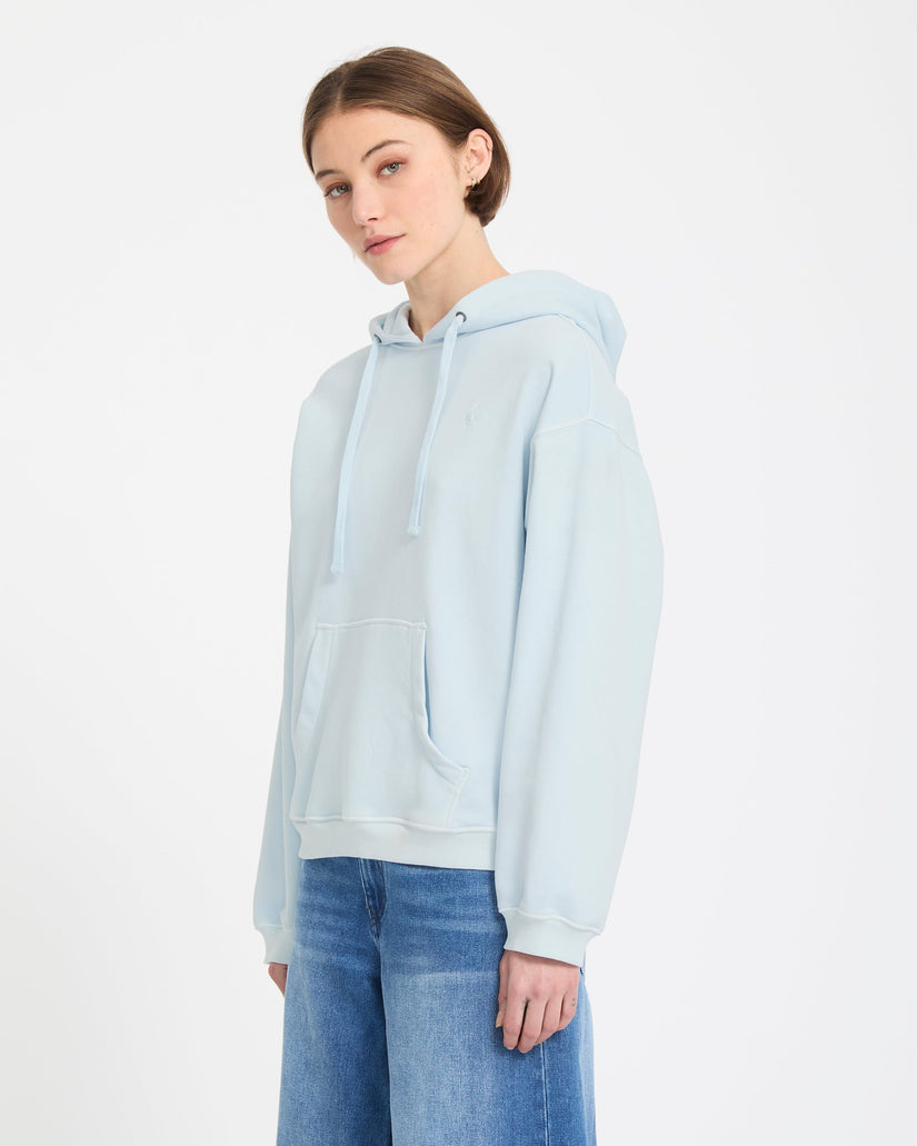 Stone Soft Hoodie - Light Blue Acid