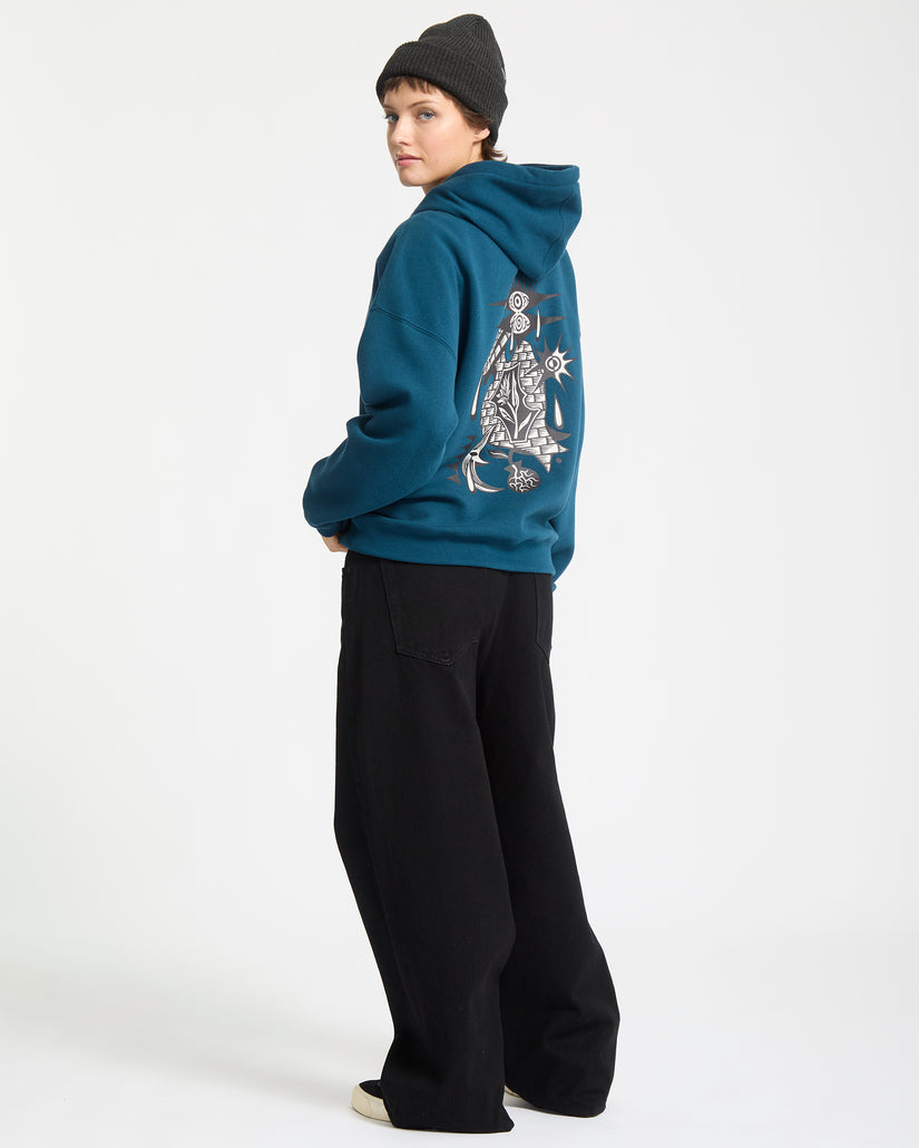 Vaderetro Hoodie - Emerald Green