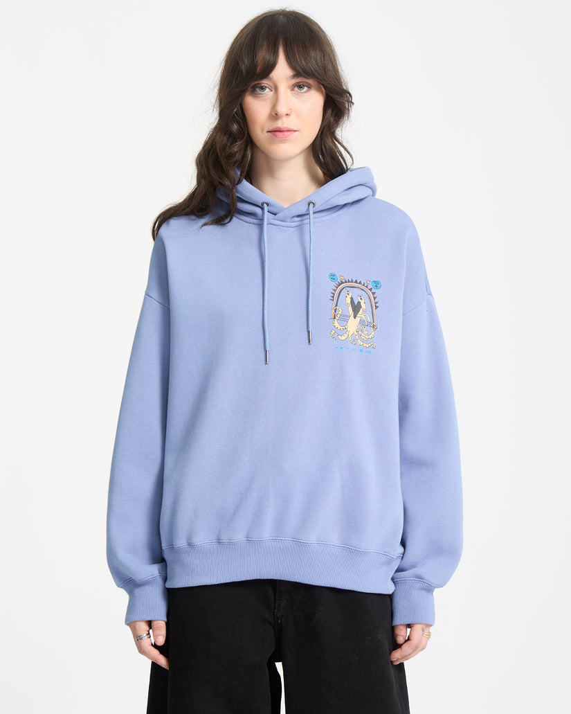 Moove On Hoodie - Carolina Blue