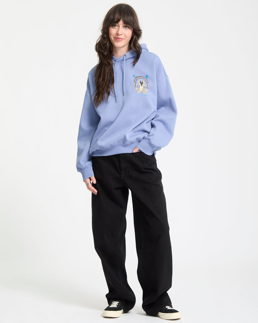 Moove On Hoodie - Carolina Blue