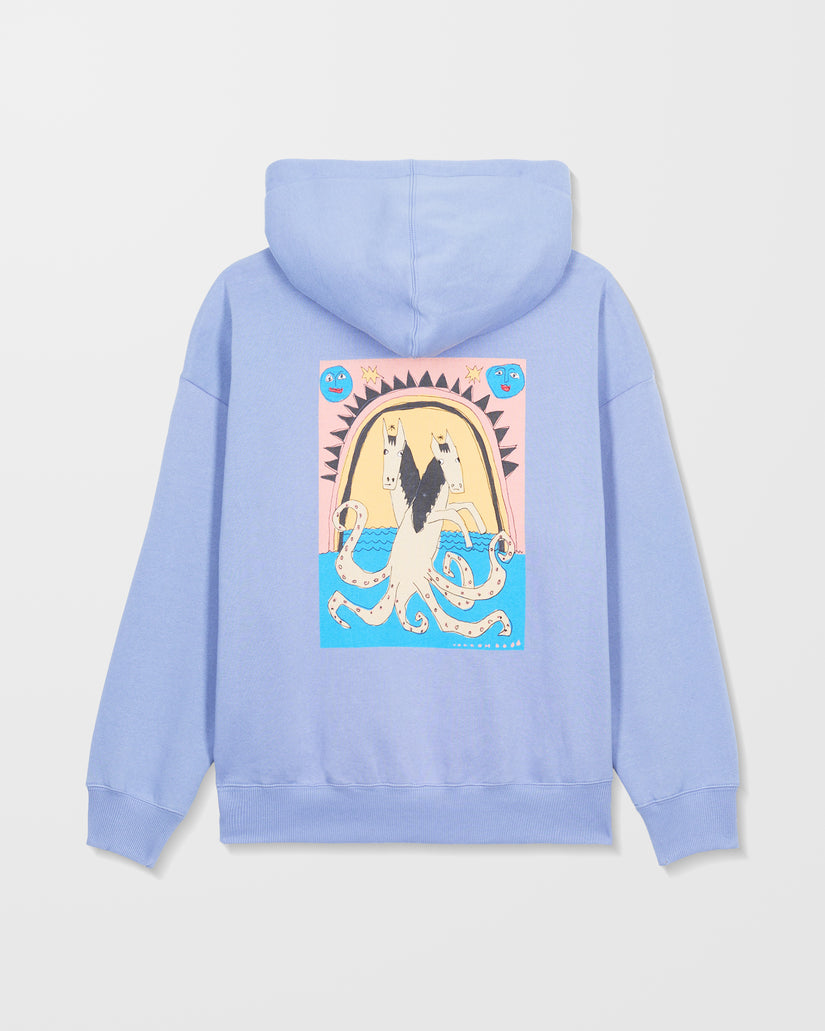 Moove On Hoodie - Carolina Blue