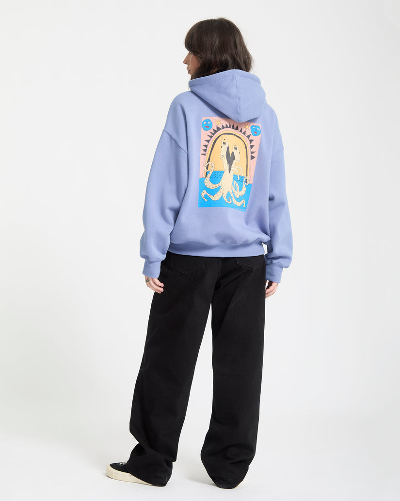 Moove On Hoodie - Carolina Blue