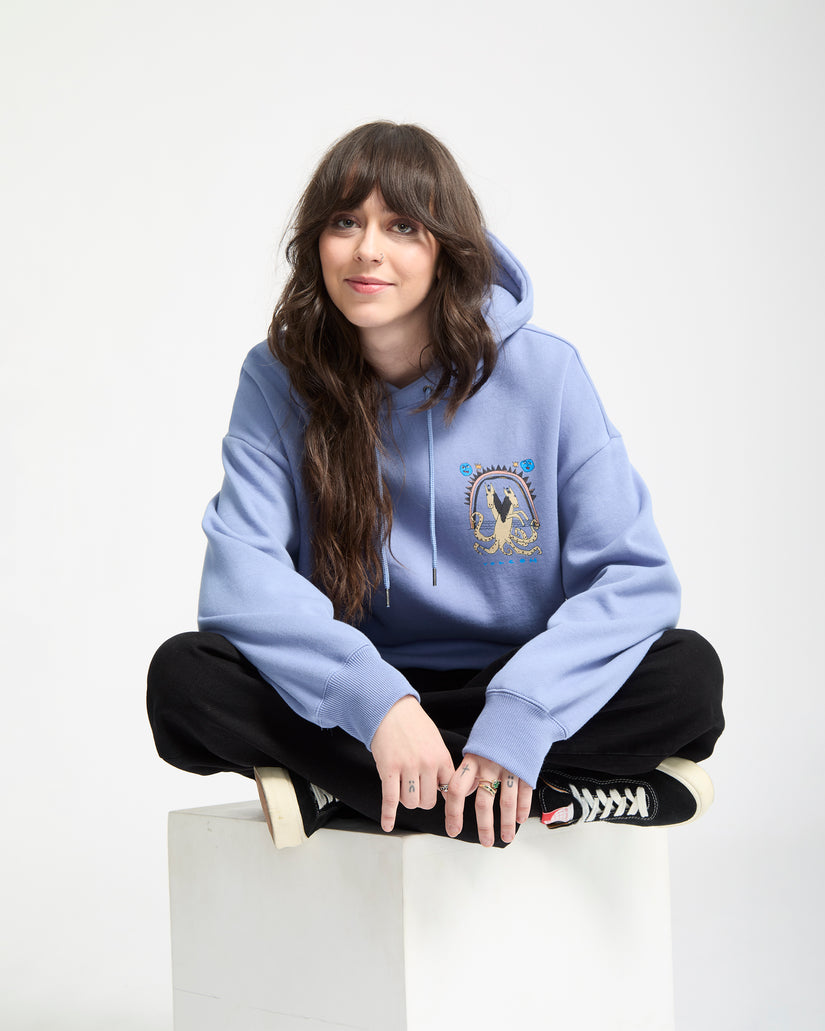 Moove On Hoodie - Carolina Blue