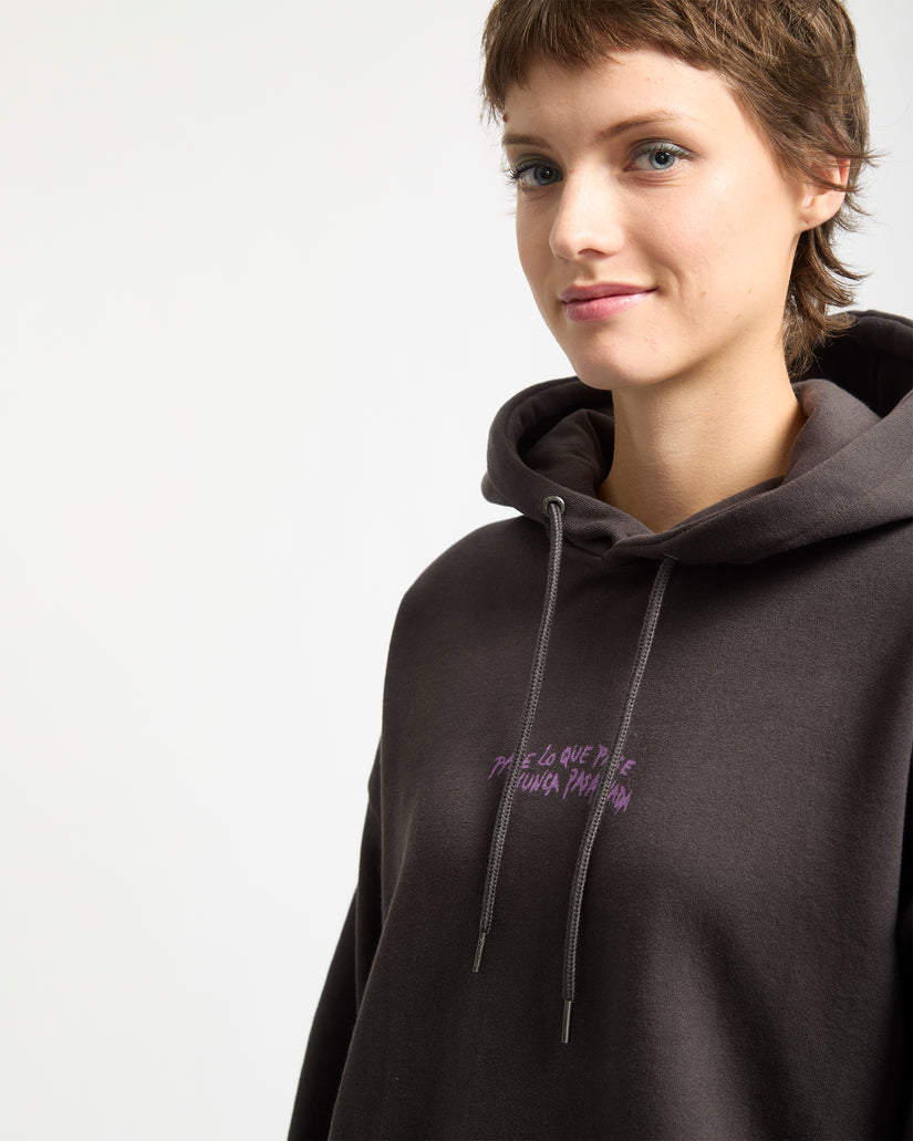 Moove On Hoodie - Vintage Black