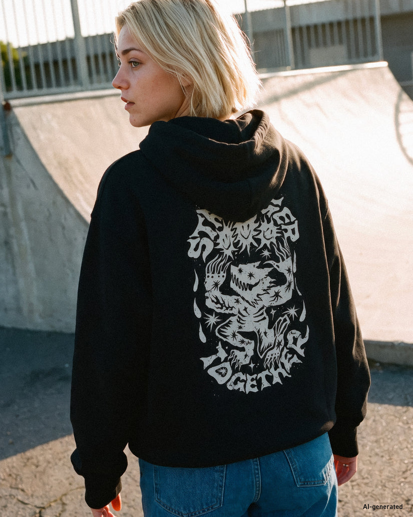Moove On Hoodie - Vintage Black