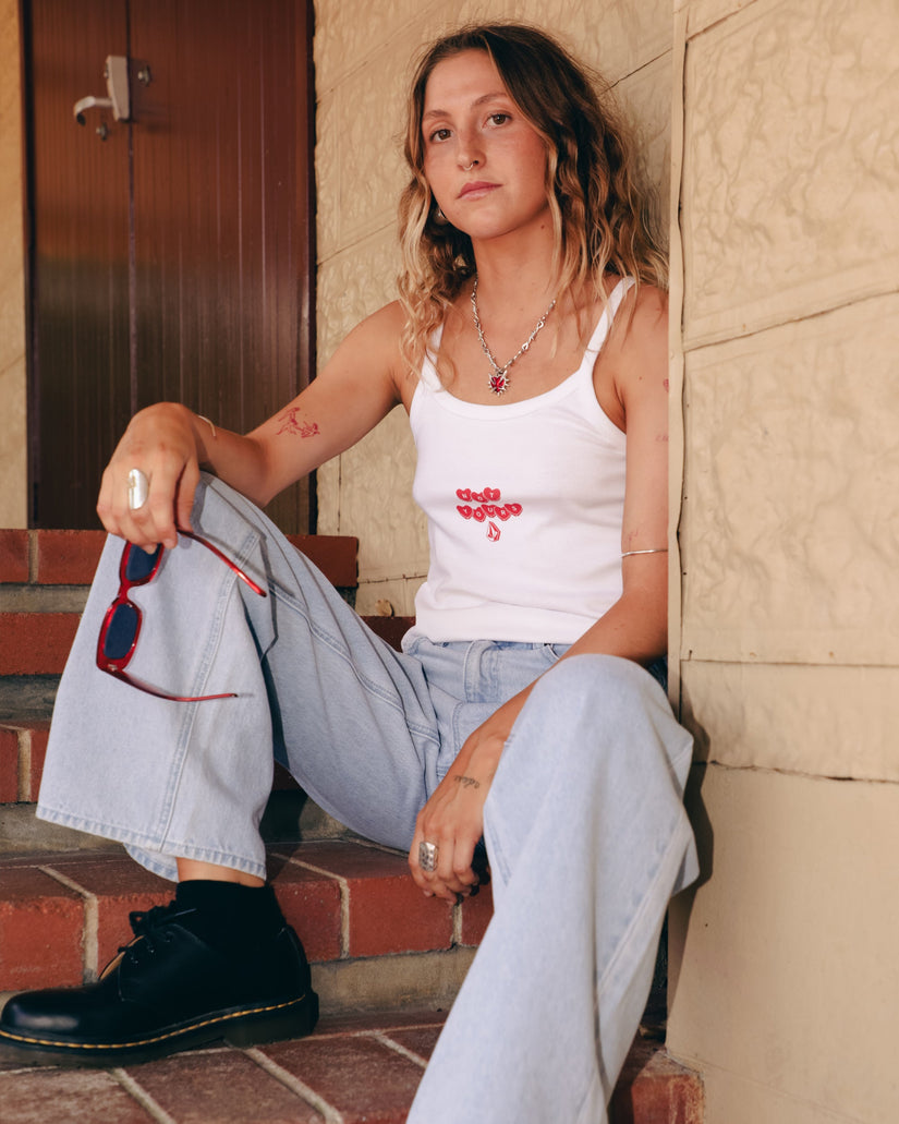 Trippin Tanktop - White