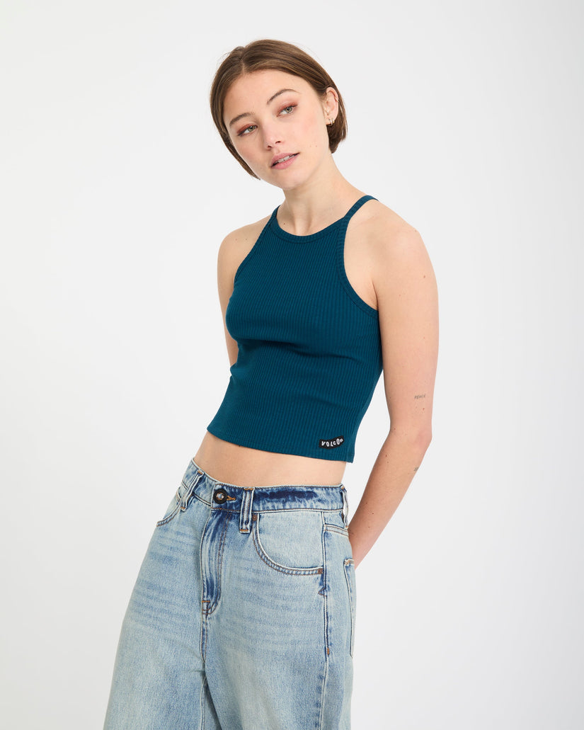 Leelee Tanktop - Atlantic Deep