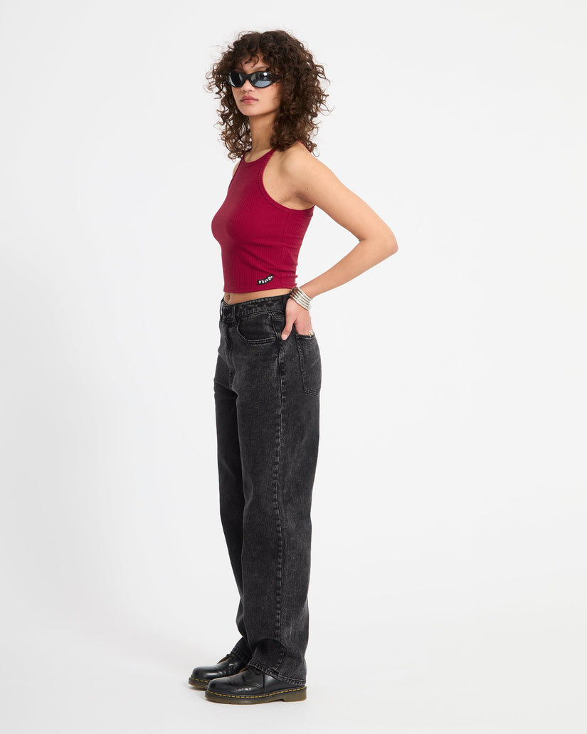 Leelee Tanktop - Deep Red