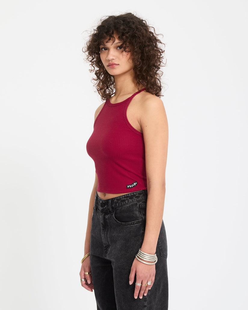 Leelee Tanktop - Deep Red