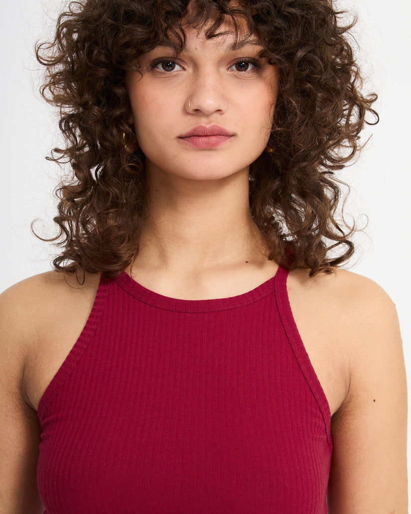 Leelee Tanktop - Deep Red