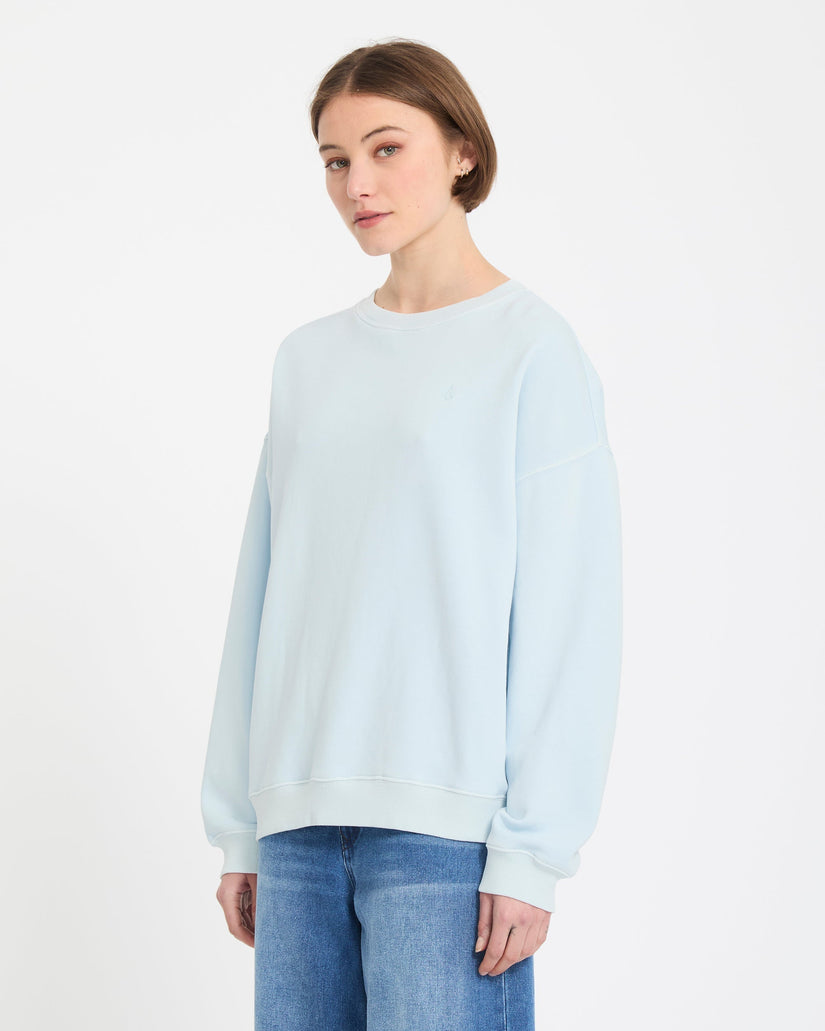 Stone Soft Sweatshirt - Light Blue Acid