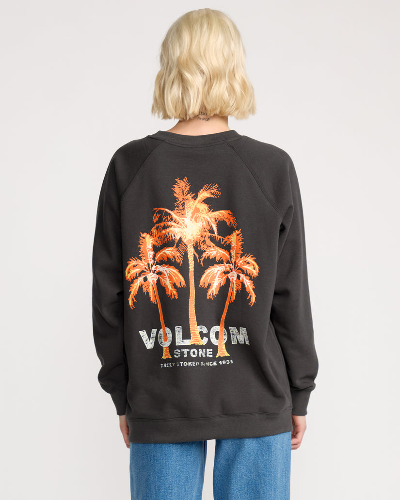Stone Magic Sweatshirt - Vintage Black