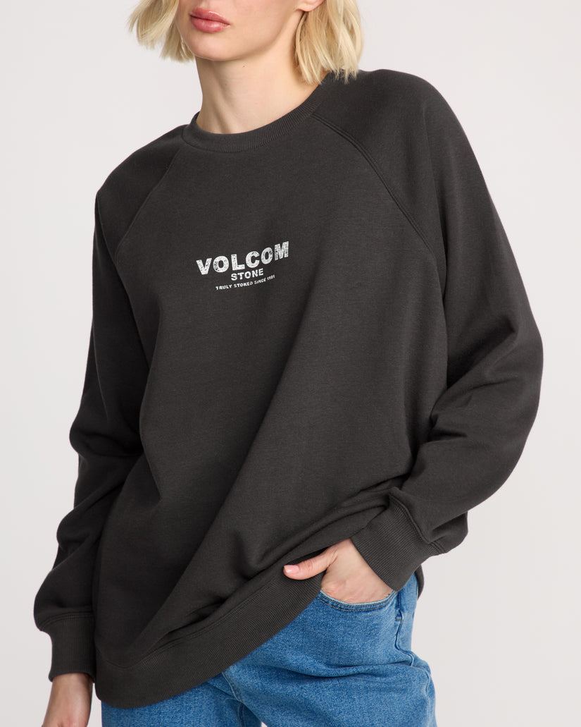Stone Magic Sweatshirt - Vintage Black