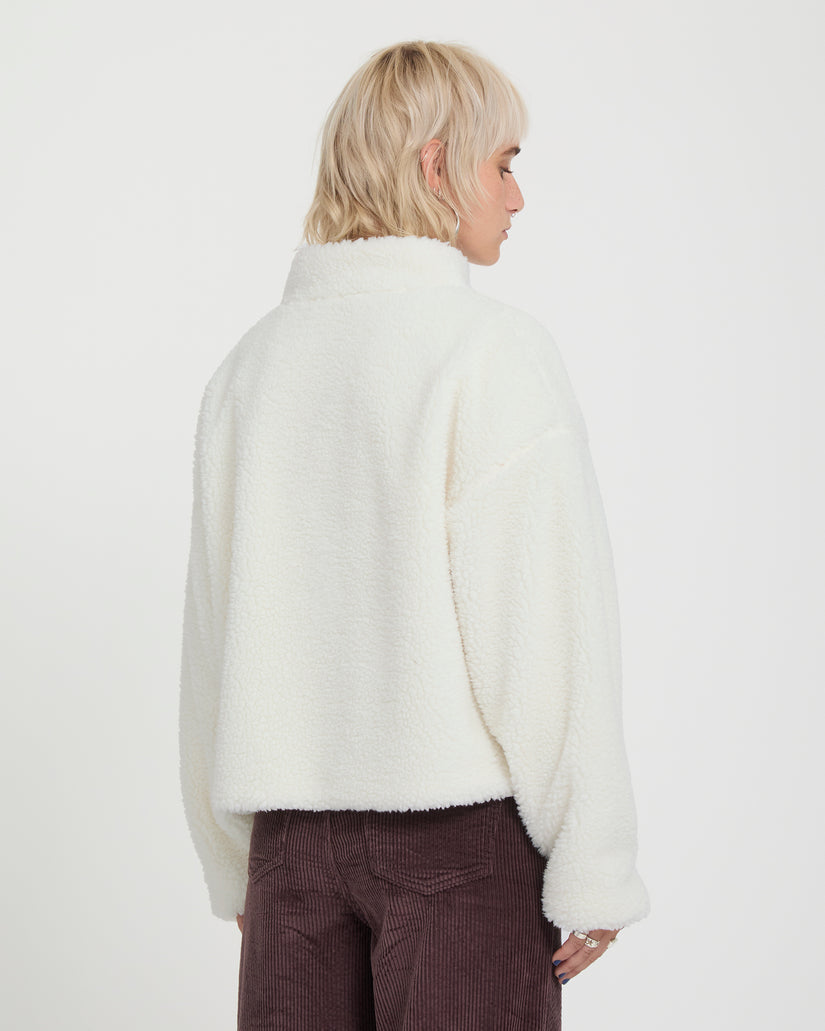 Wylding Out Sherpa Jacke - Off White