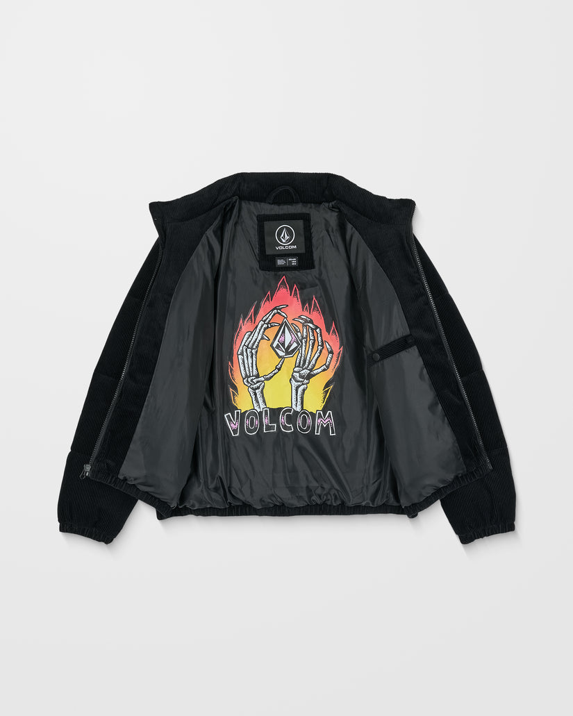 Walltz Cordjacke - Black - (KINDER)