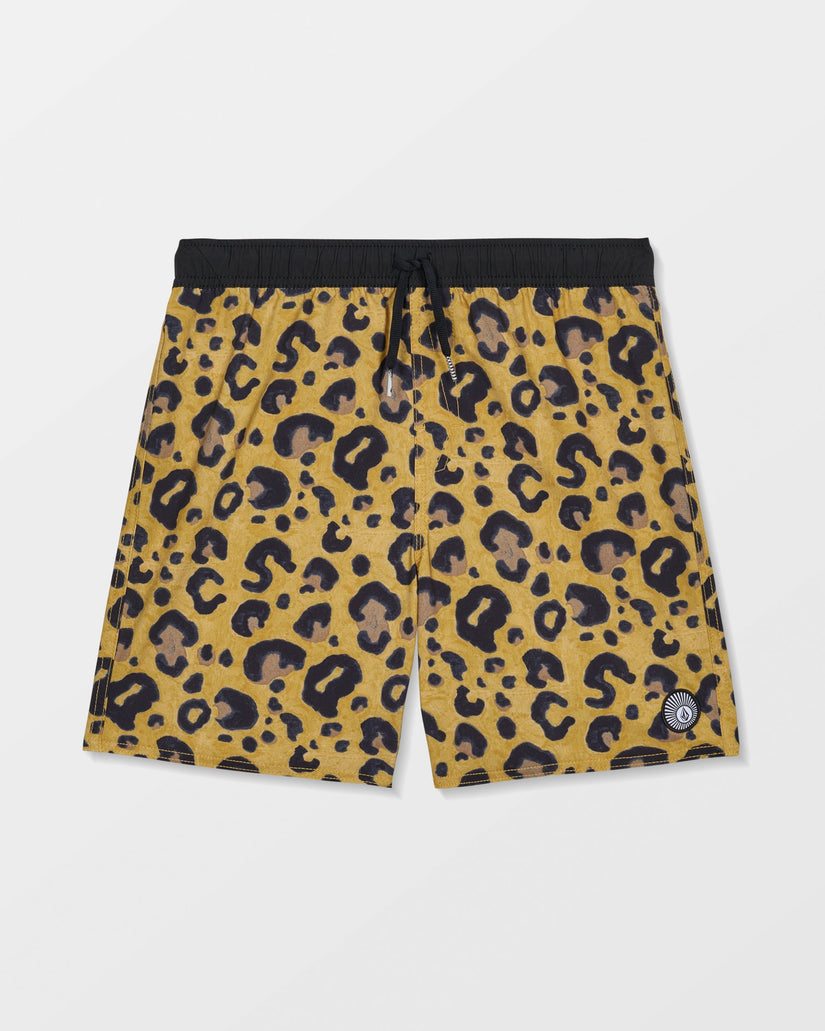 Lido Print Trunk Boardshorts - Cheetah - (KINDER)