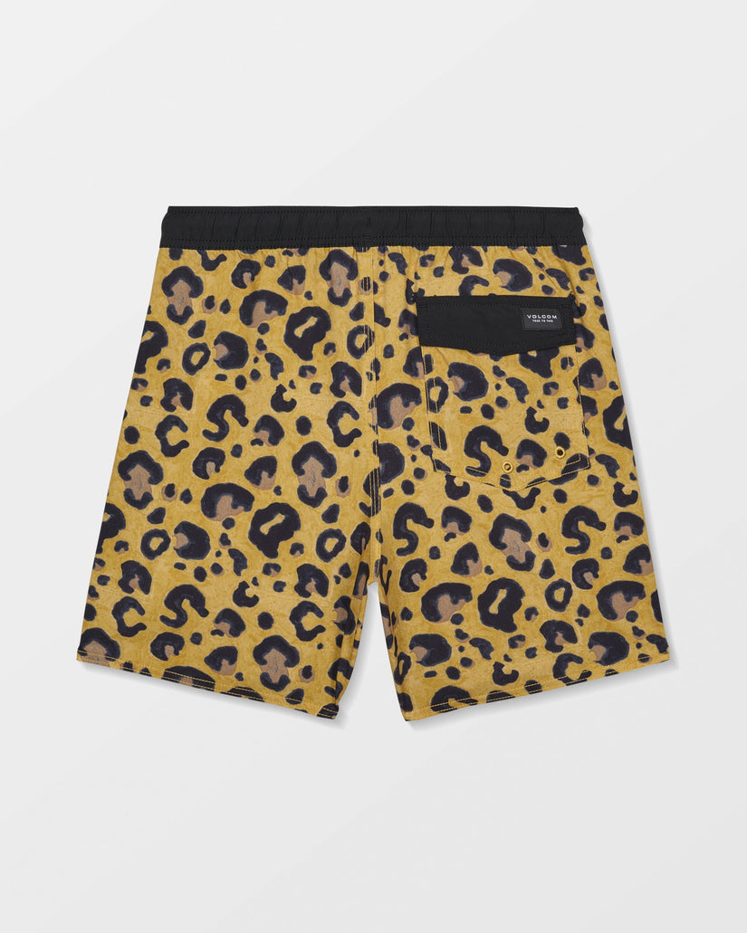 Lido Print Trunk Boardshorts - Cheetah - (KINDER)