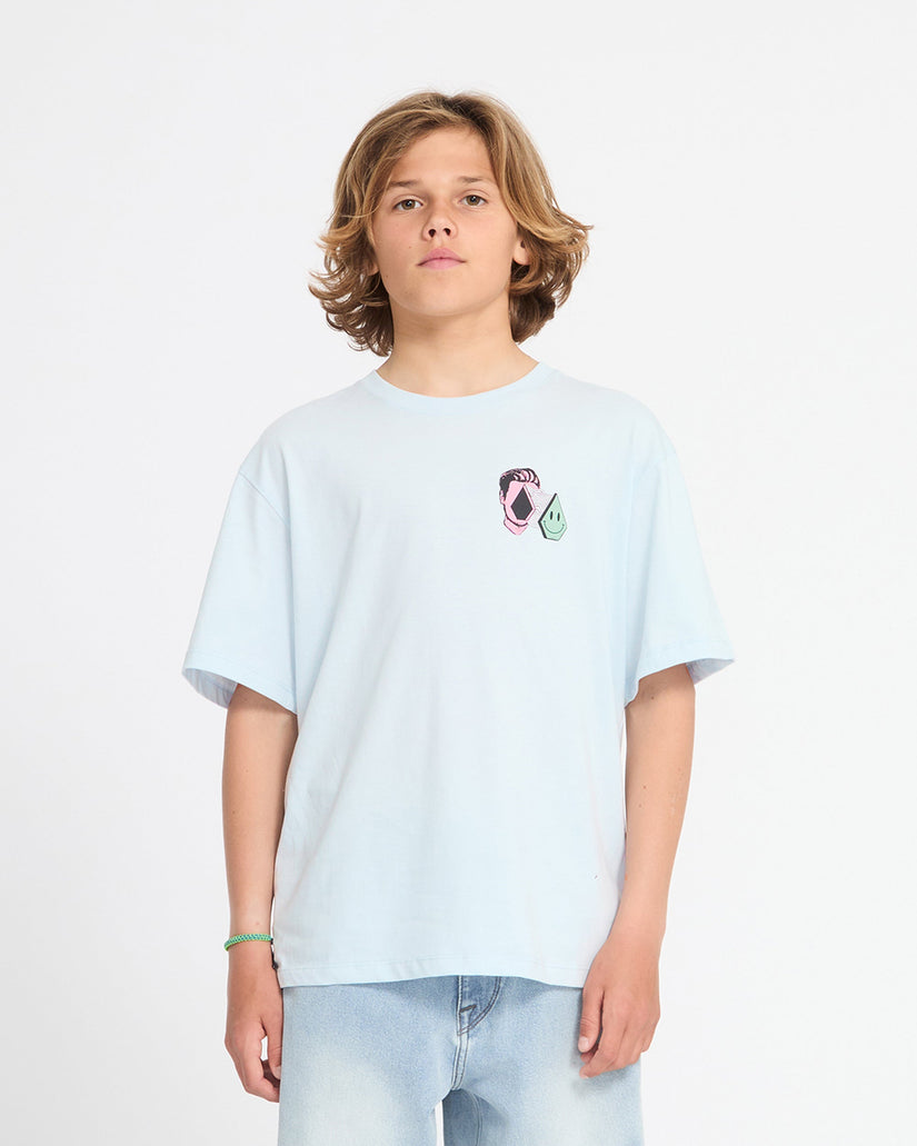 Aura T-Shirt - Light Blue Acid - (KINDER)