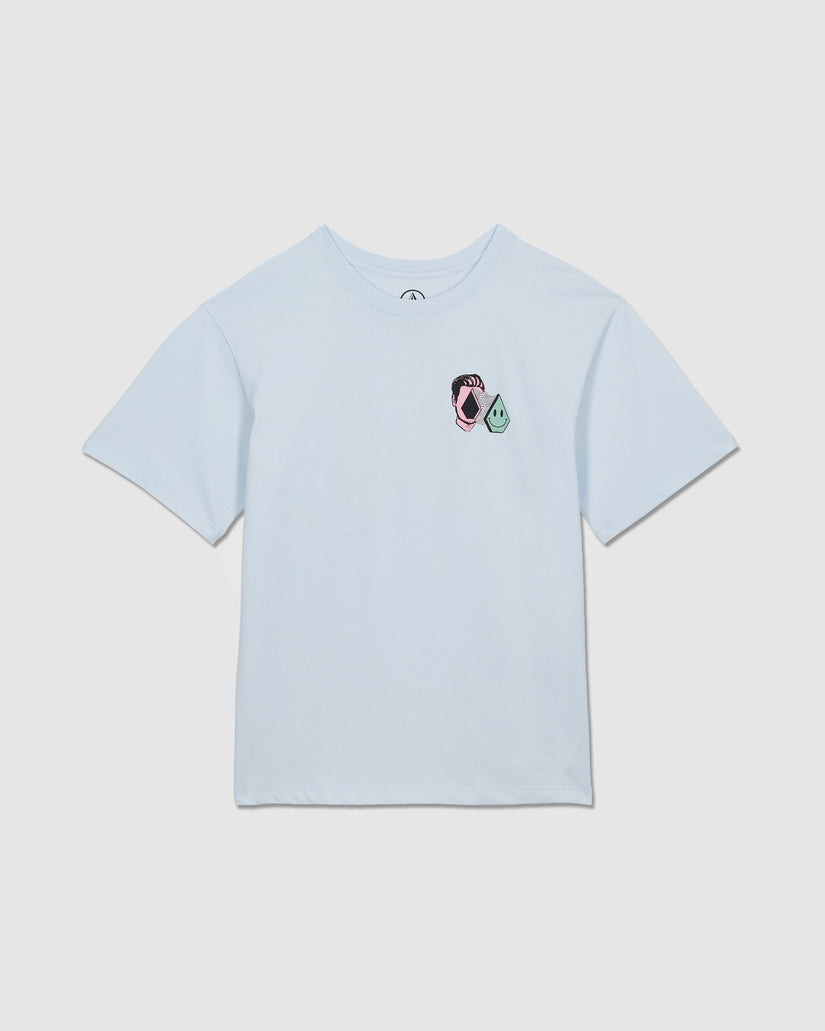 Aura T-Shirt - Light Blue Acid - (KINDER)