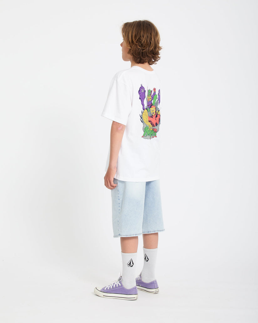 Ben Sanair 2 T-Shirt - White - (KINDER)