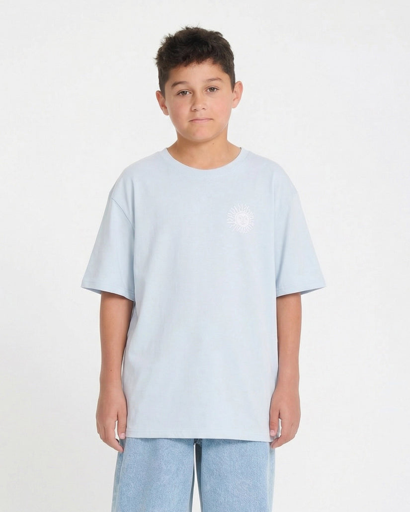 Mazatlan T-Shirt - Light Blue Acid - (KINDER)