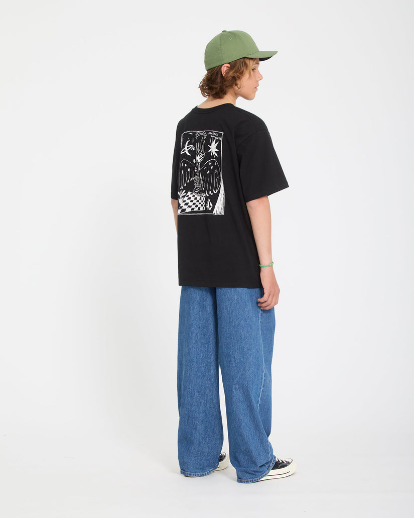 Nowhere T-Shirt - Black - (KINDER)