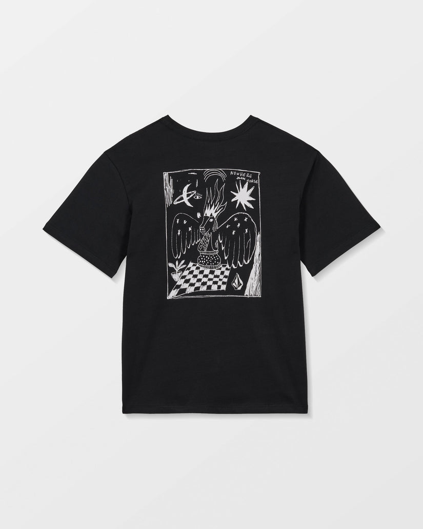 Nowhere T-Shirt - Black - (KINDER)