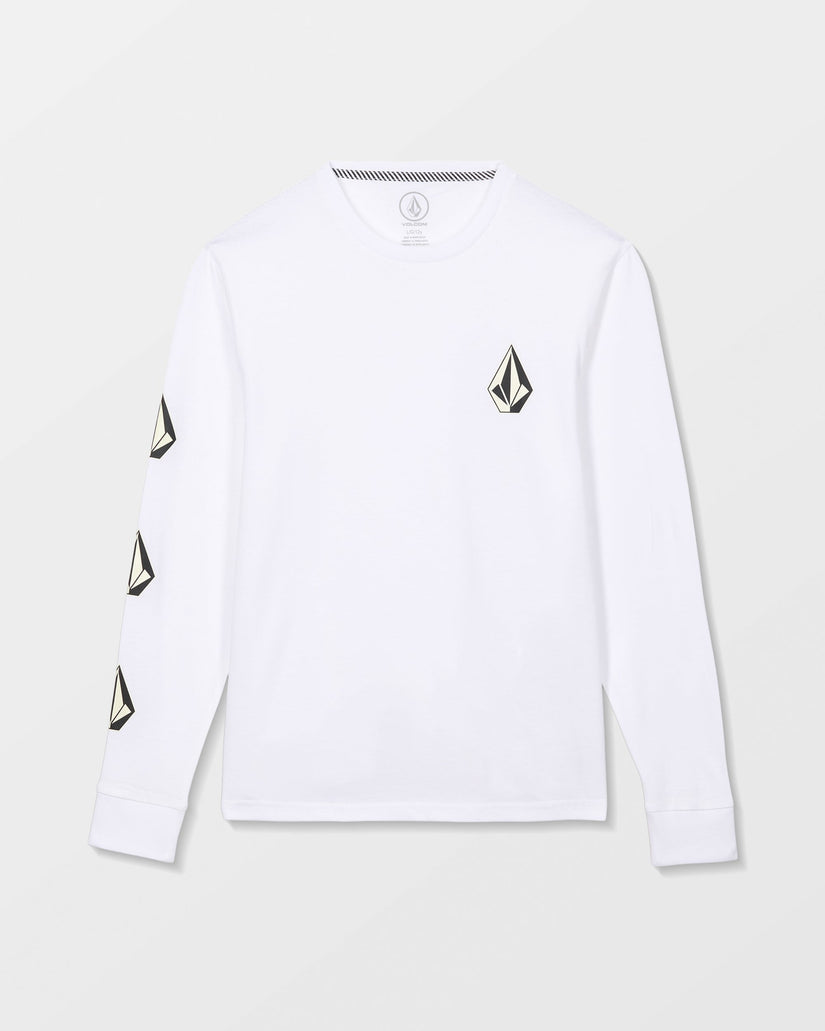 Iconic Stone T-Shirt - White - (KINDER)