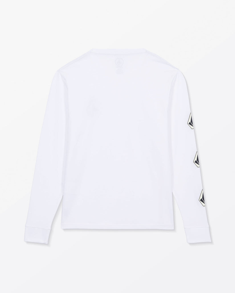 Iconic Stone T-Shirt - White - (KINDER)
