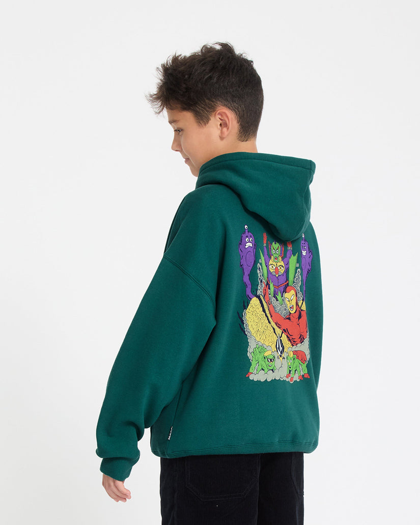 Ben Sanair Hoodie - Rifle Green - (KINDER)