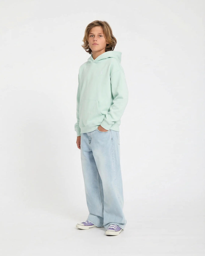 Single Stone Hoodie - Pale Aqua - (KINDER)