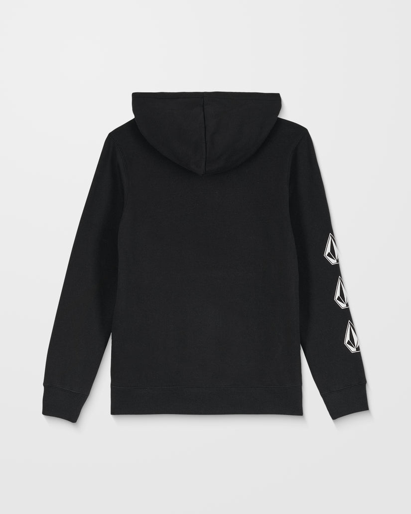 Iconic Stone Gid Hoodie - Black - (KINDER)