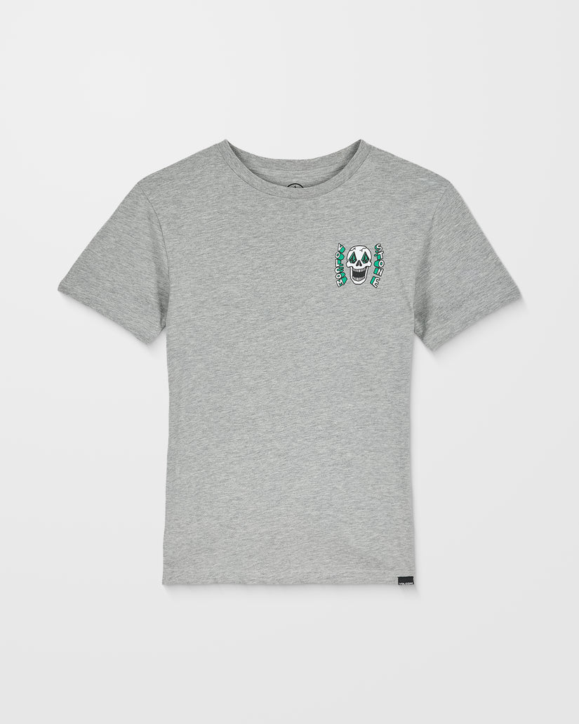 Skeltone T-Shirt - Heather Grey - (KINDER)