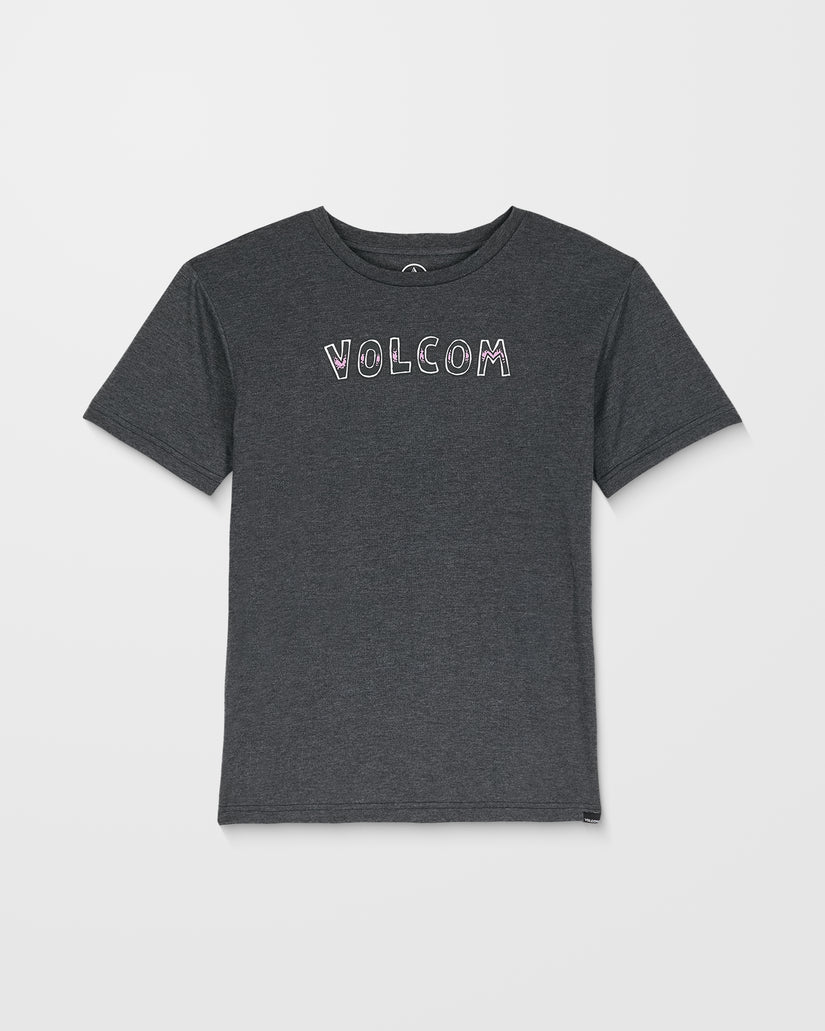 Volfire Hth T-Shirt - Heather Black - (KINDER)