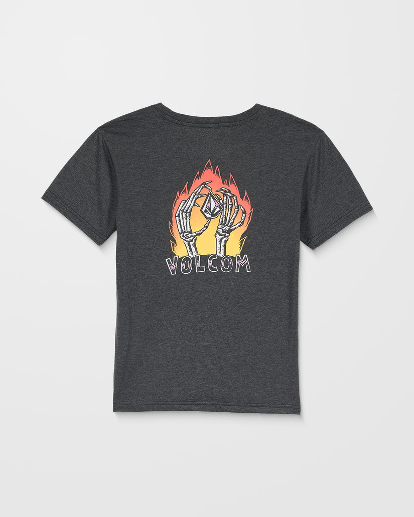 Volfire Hth T-Shirt - Heather Black - (KINDER)