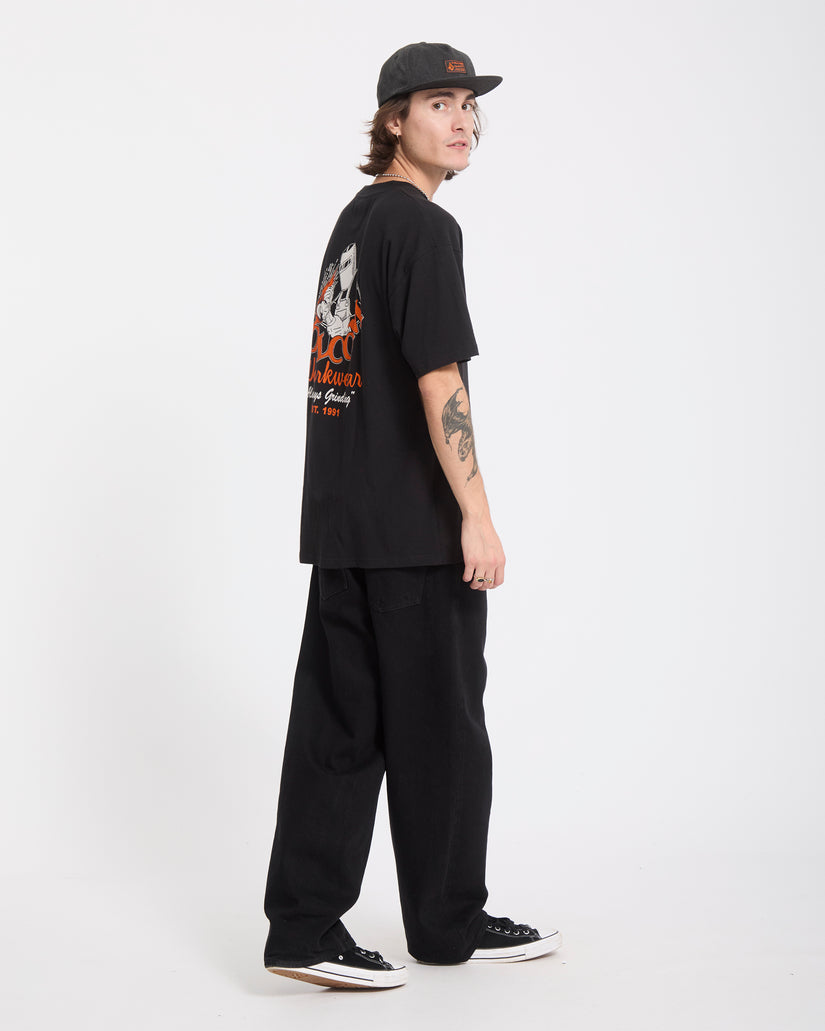 Workwear Adj Kappe - Antique Black