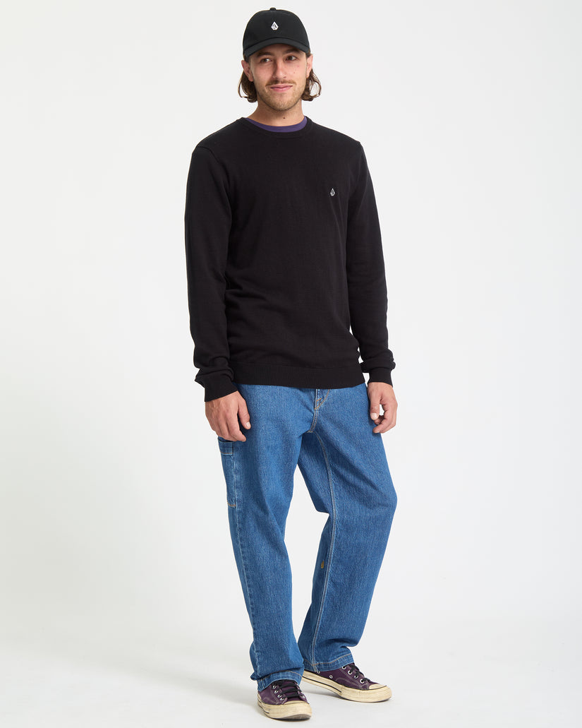 Full Stone Adj Kappe - Black