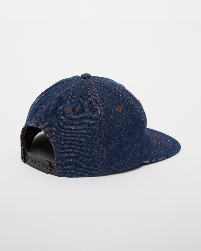 Hammered Workwear Kappe - Dust Bowl Indigo