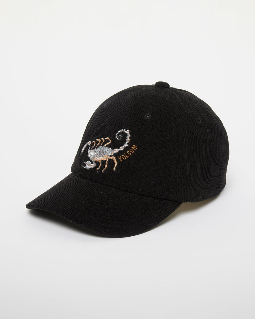 Mickey Mason Adj Cap - Black