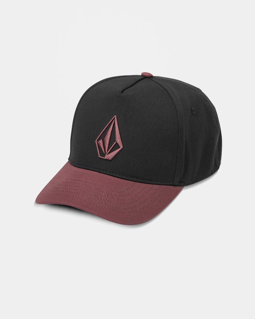 Embossed Stone Einstellbare Cap - Merlot