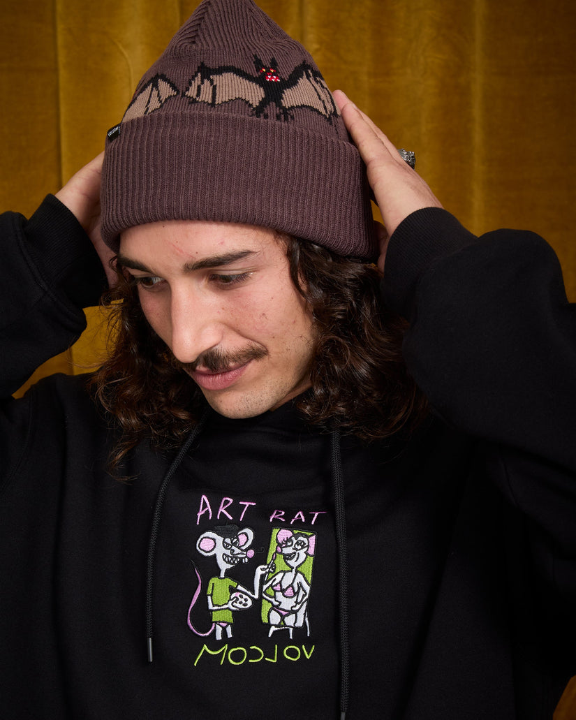 Ozzy Beanie - Raisin